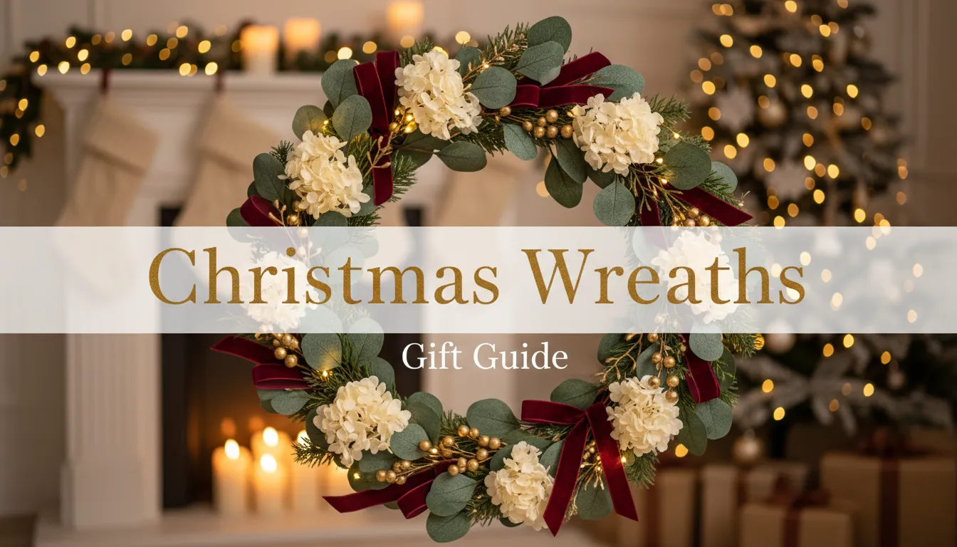 Christmas Wreaths UK - Door Decoration Guide 2024