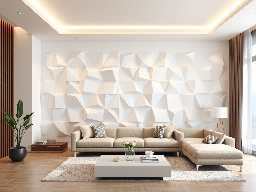 10. Add 3D Wall Panels