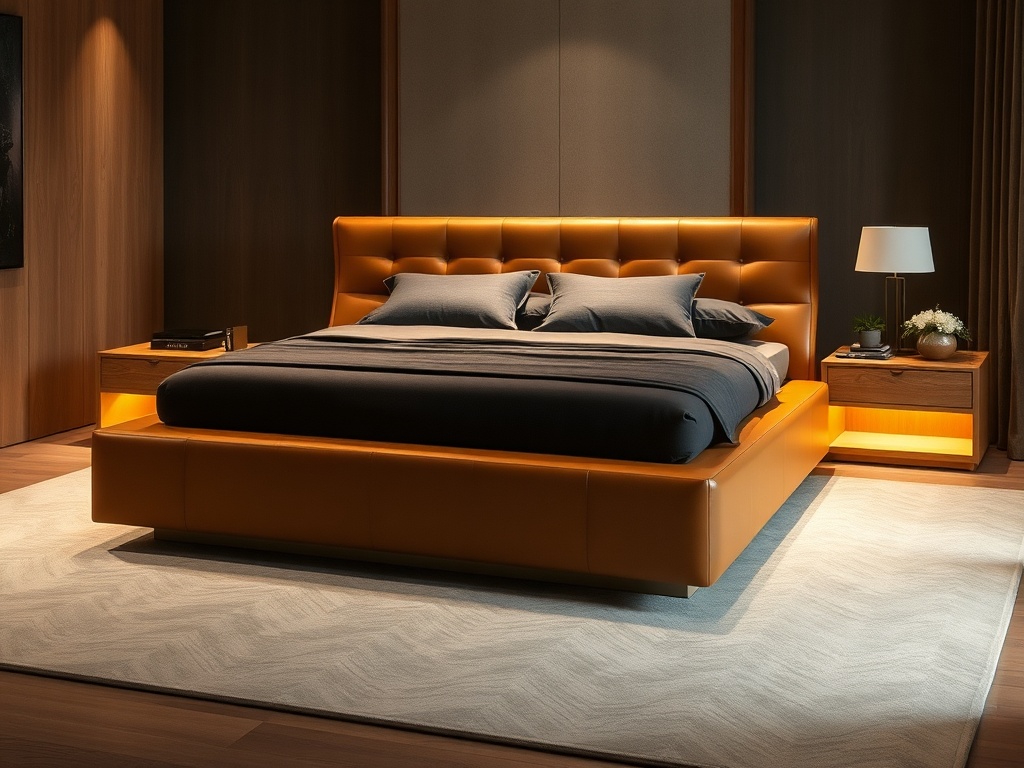 12. Enhance with a Leather Accent