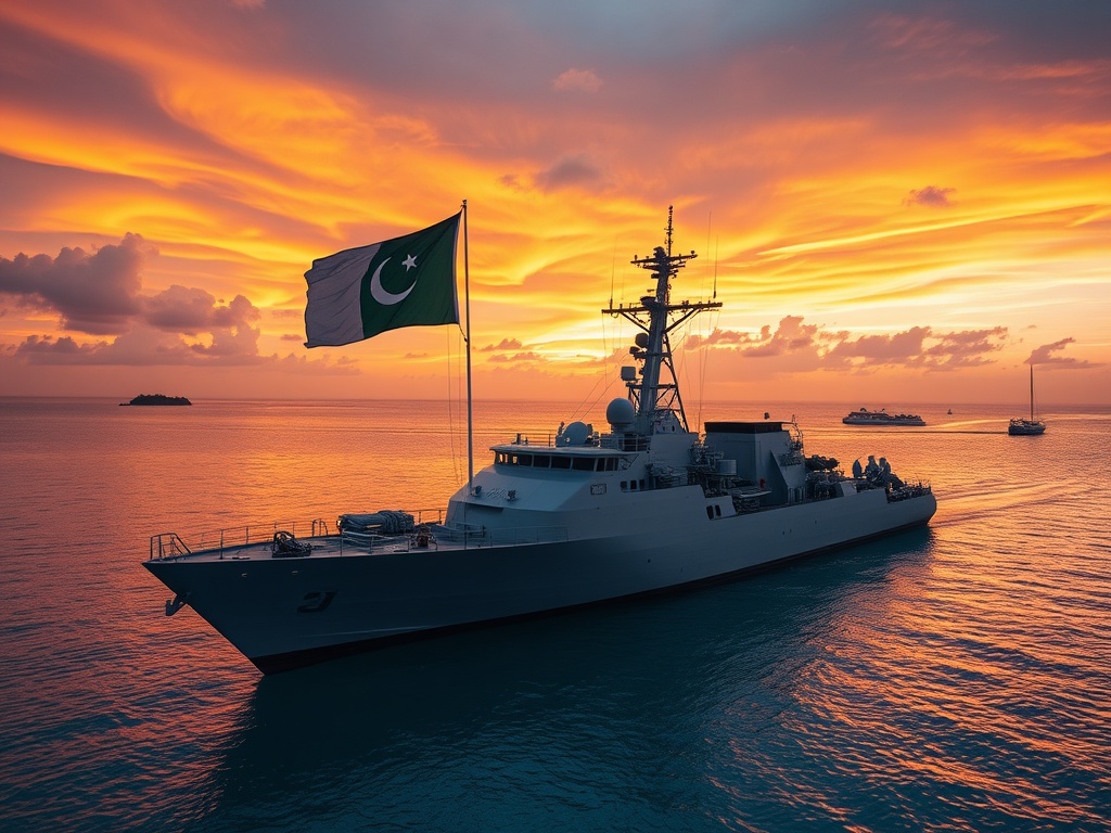 Pakistan Warship Docks Despite Delhi's Displeasure