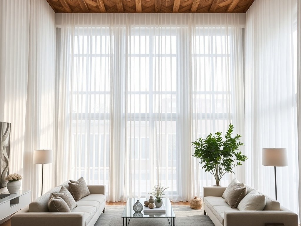 21. Hang Curtains High