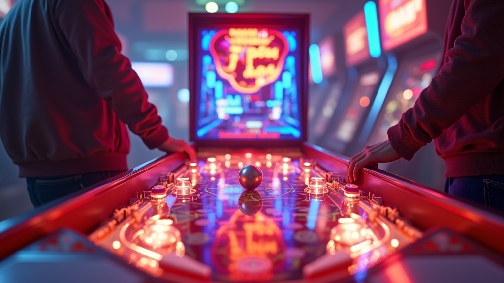 Menú de personalización de físicas de la bola, una característica clave en el análisis de Zaccaria Pinball VR.