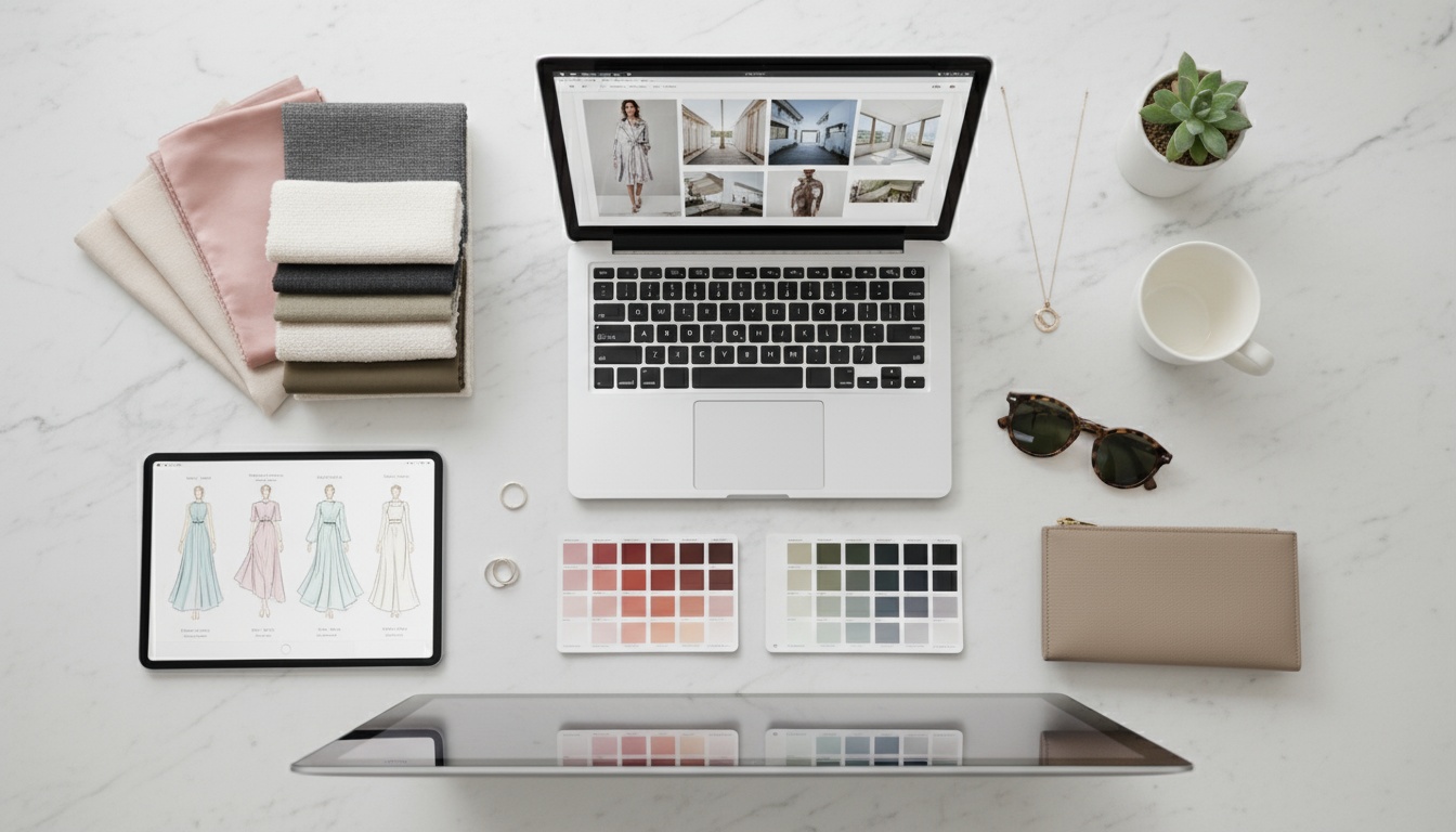 AI-generated fashion photography comparison