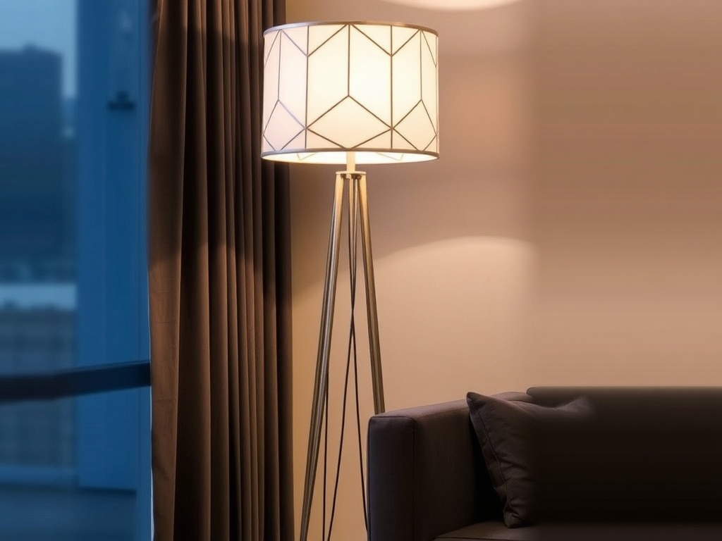 25. Add a Stylish Floor Lamp
