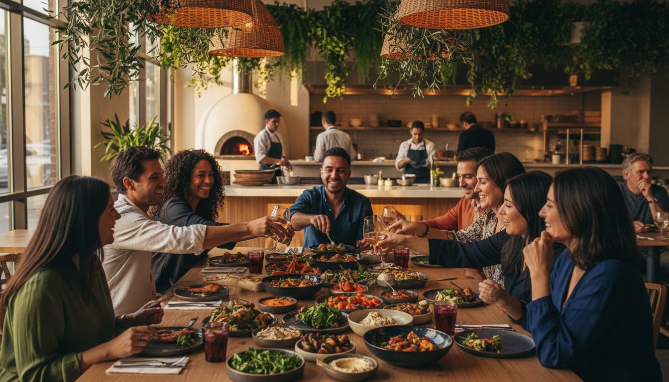 Group dining experience