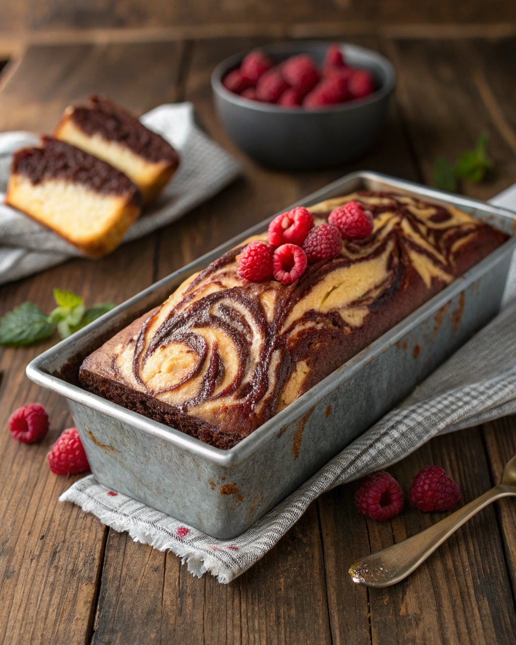 Marble Loaf Cake Ingredients