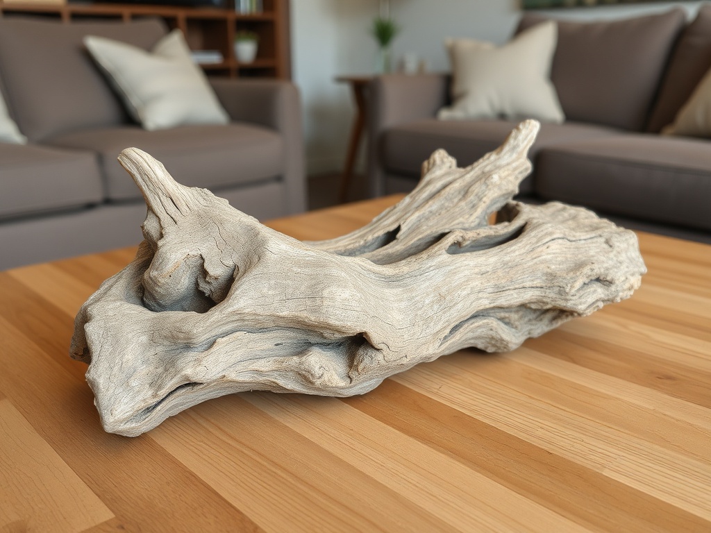 9. Display a Driftwood Sculpture