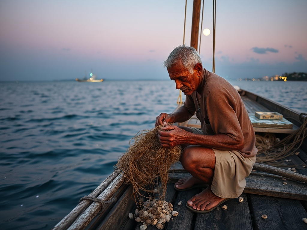 The Same Moonlight That Guided the Cowrie Traders