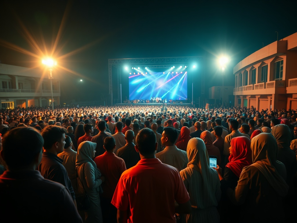 The Crowd That Cheers While Checking Their Phones