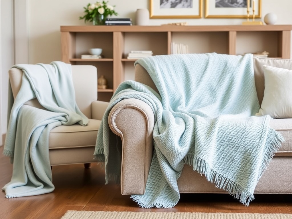 20. Try Baby Blue Throws