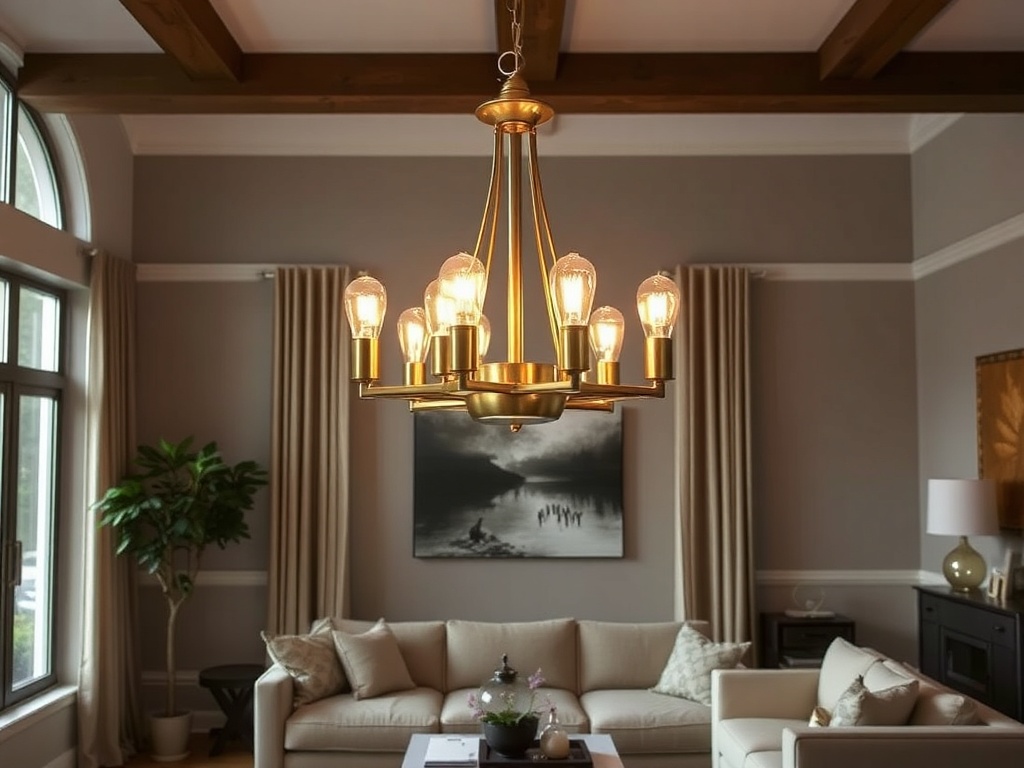 6. Add a Statement Light Fixture