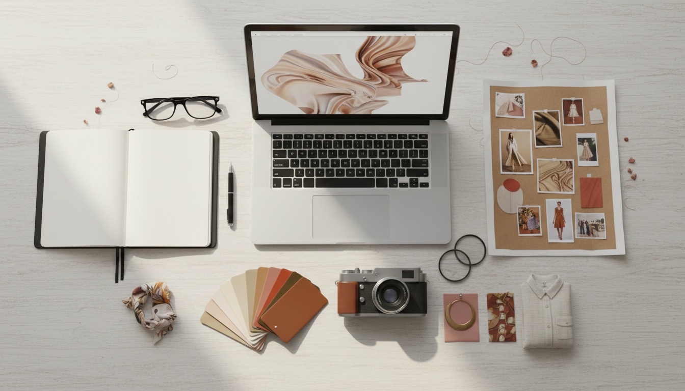 AI fashion photography workflow