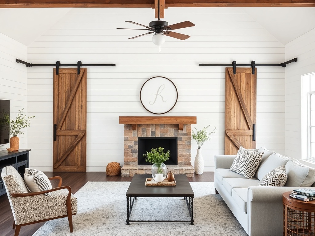 11. Install Sliding Barn Doors