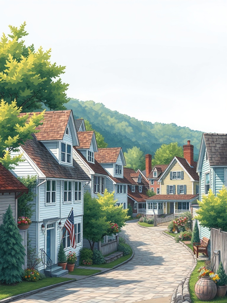 New England image