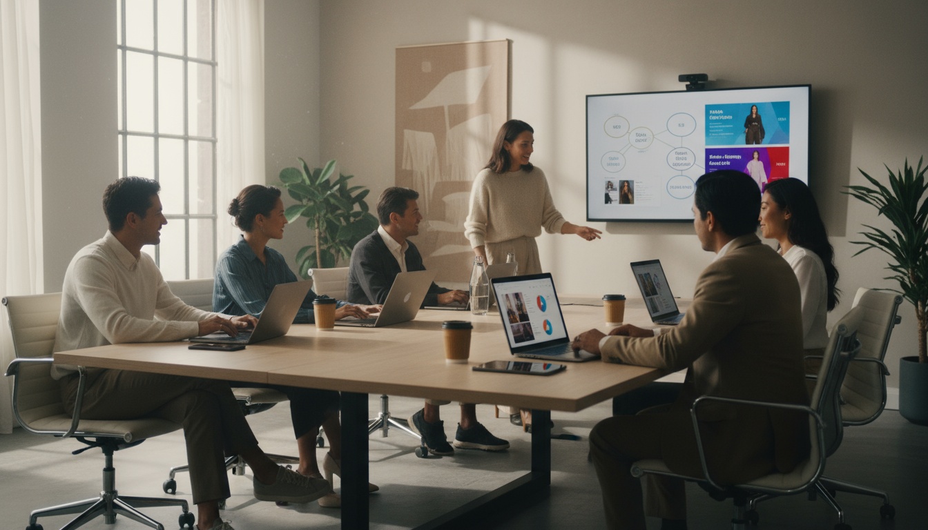 Automação de conteúdo visual para moda