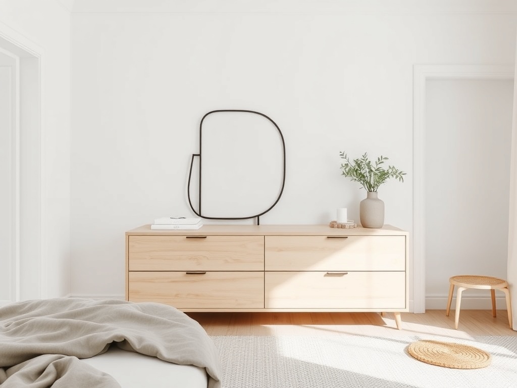 15. Opt for a Simple Dresser