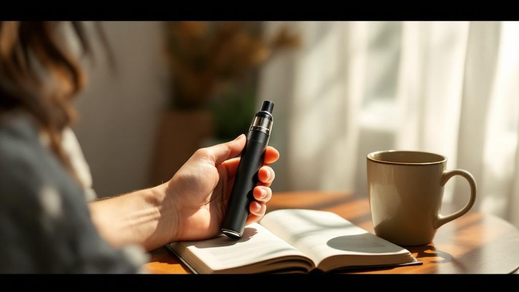 CBD vaping as part of wellness routine