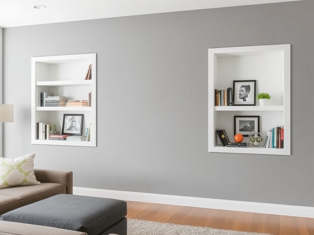 15. Install Recessed Shelves