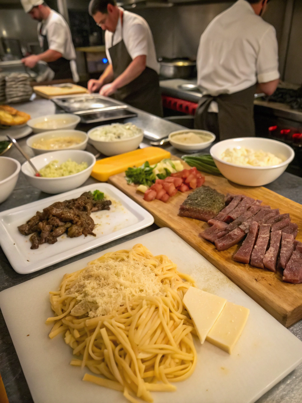 Recipe preparation steps