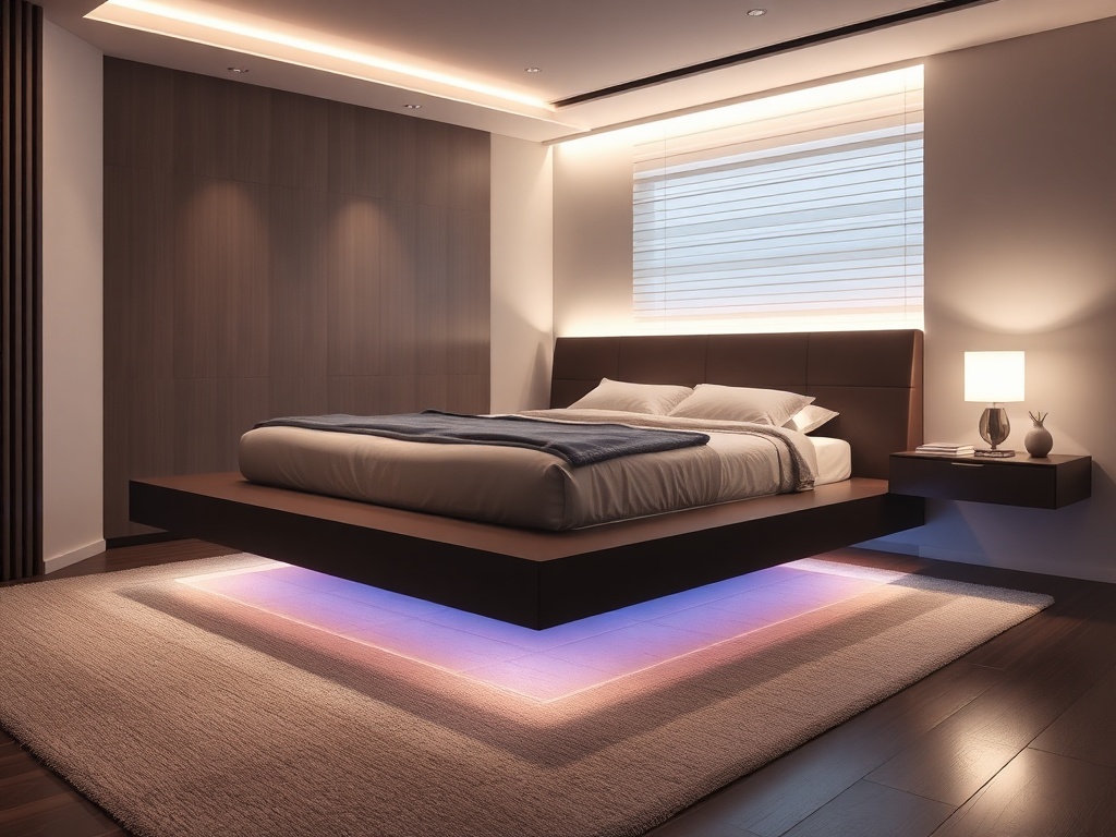 5. Try a Floating Bed Look