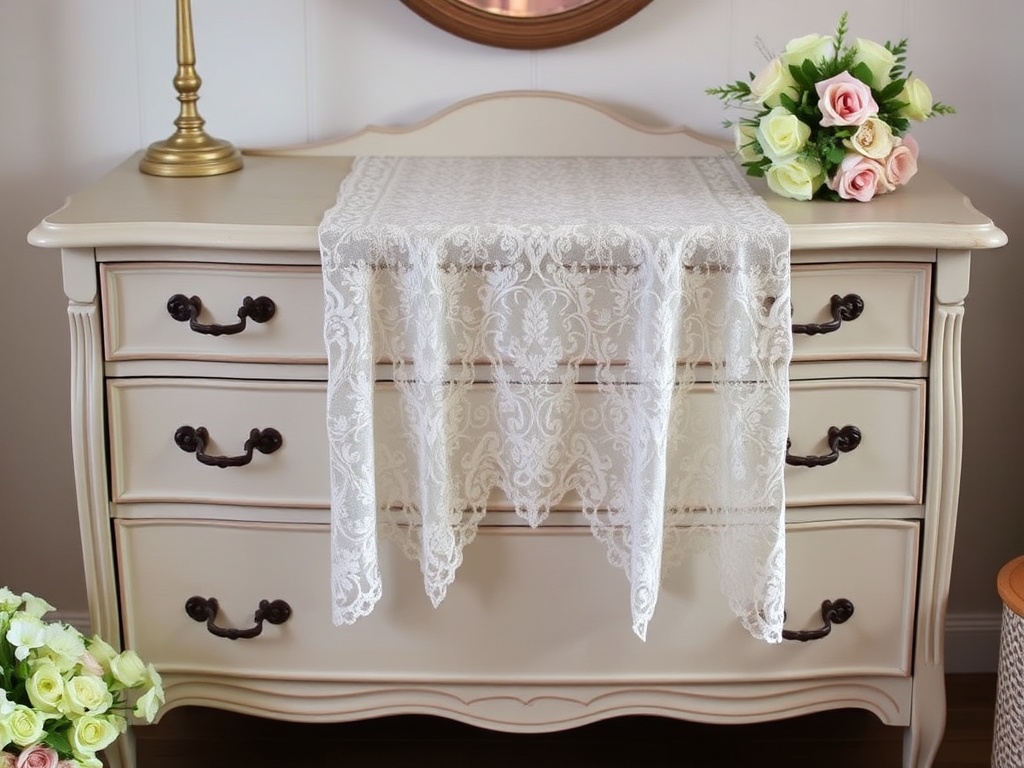 1. Add a Lace Runner