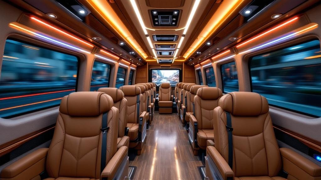 Mercedes Sprinter executive van premium interior