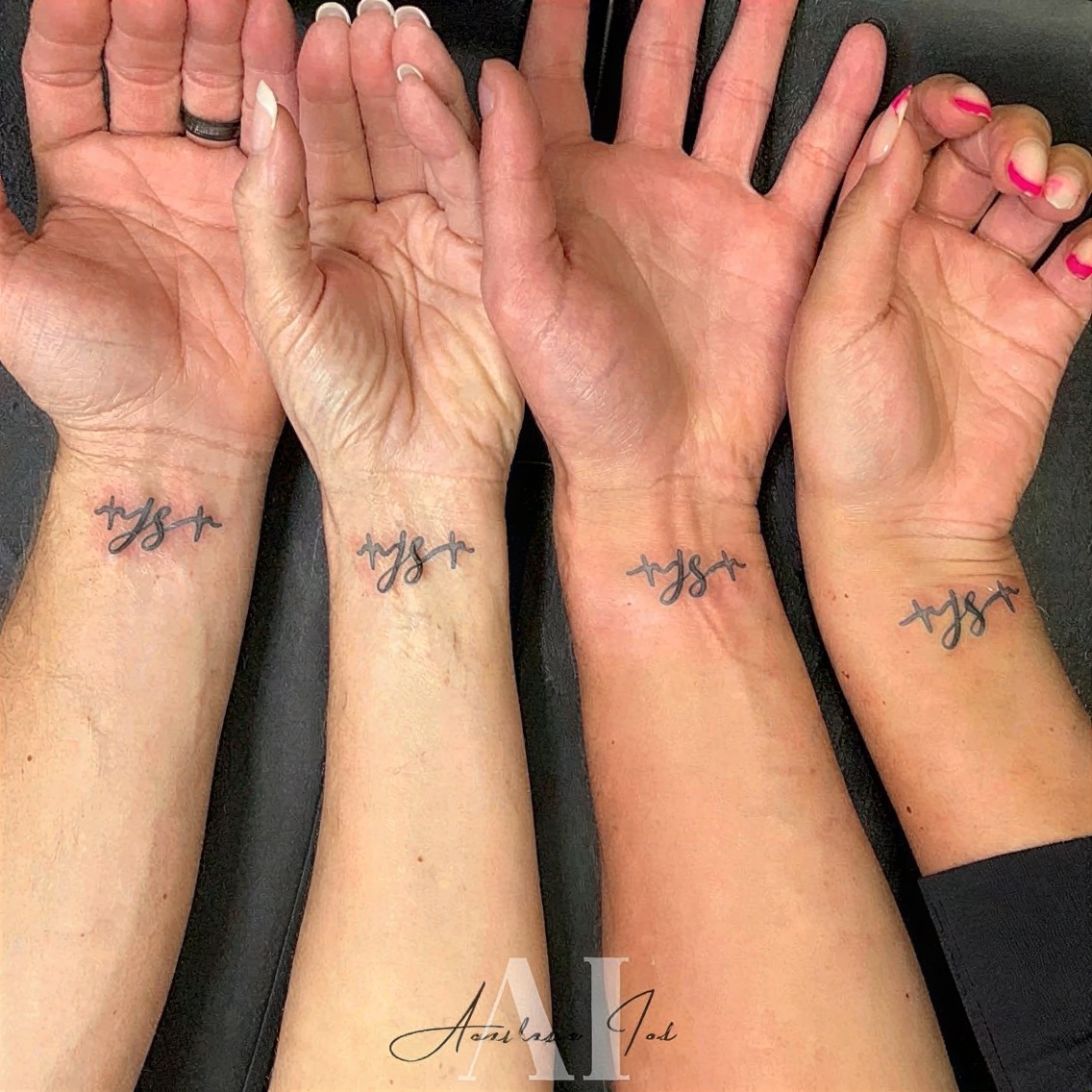 Minimalist initials for everyday wear