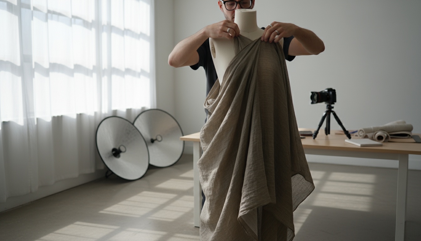 Professional e-commerce product photography setup