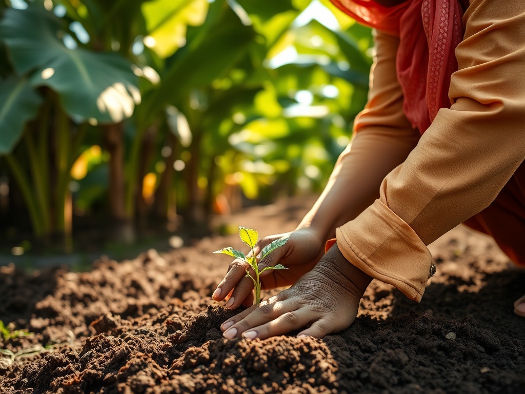 I Will Plant Banana and Papaya