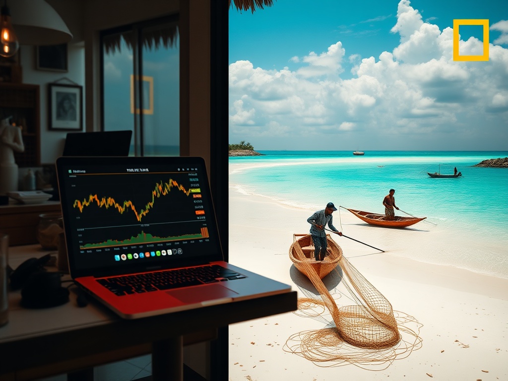Oil Stocks Rise While Fishermen Mend Nets