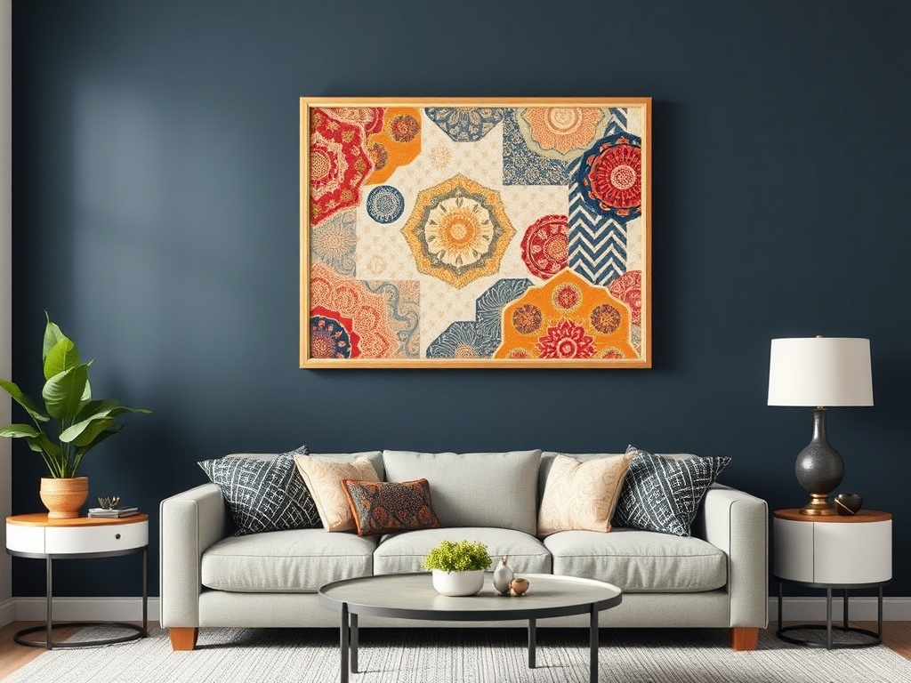 7. Frame Your Fabric