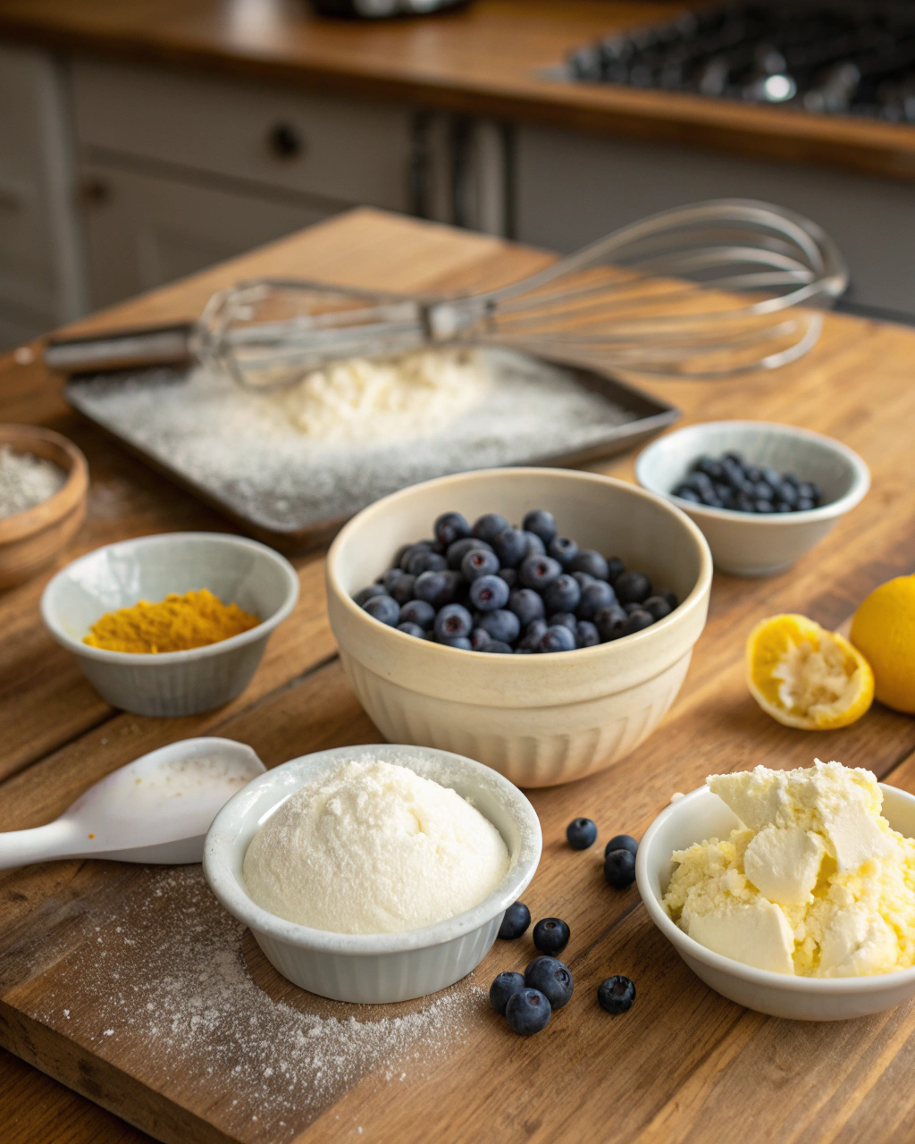 Blueberry Cobbler Ingredients