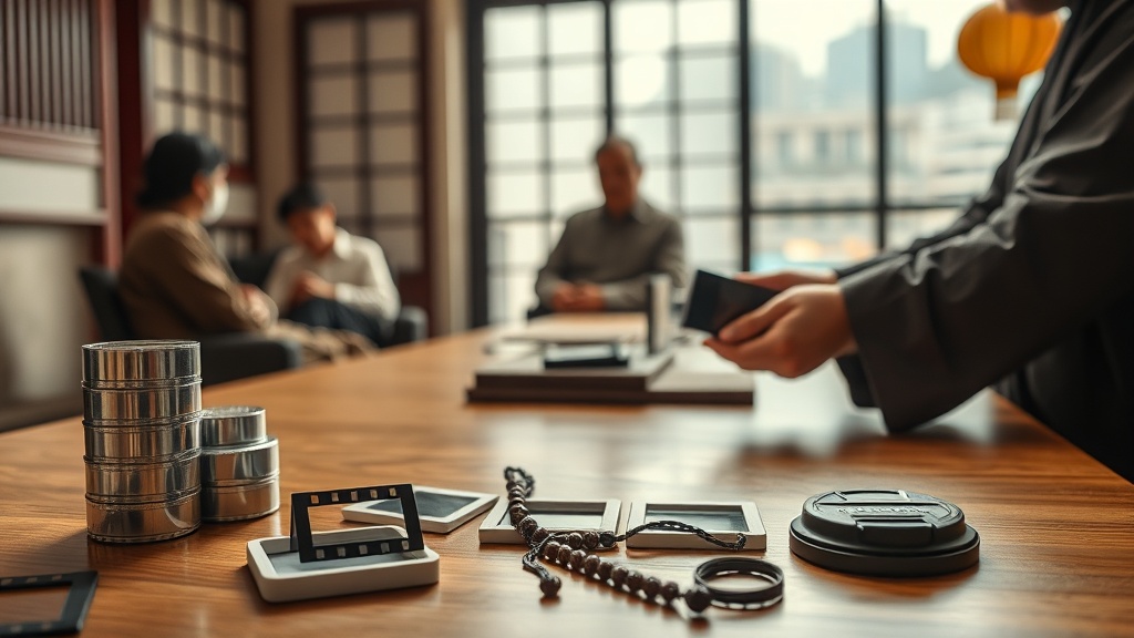 Pope with filmmakers
