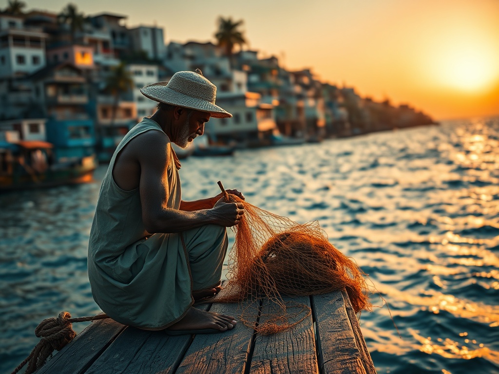 The Unyielding Horizon: A Nation's Quiet Wait Between Hope and the Sea