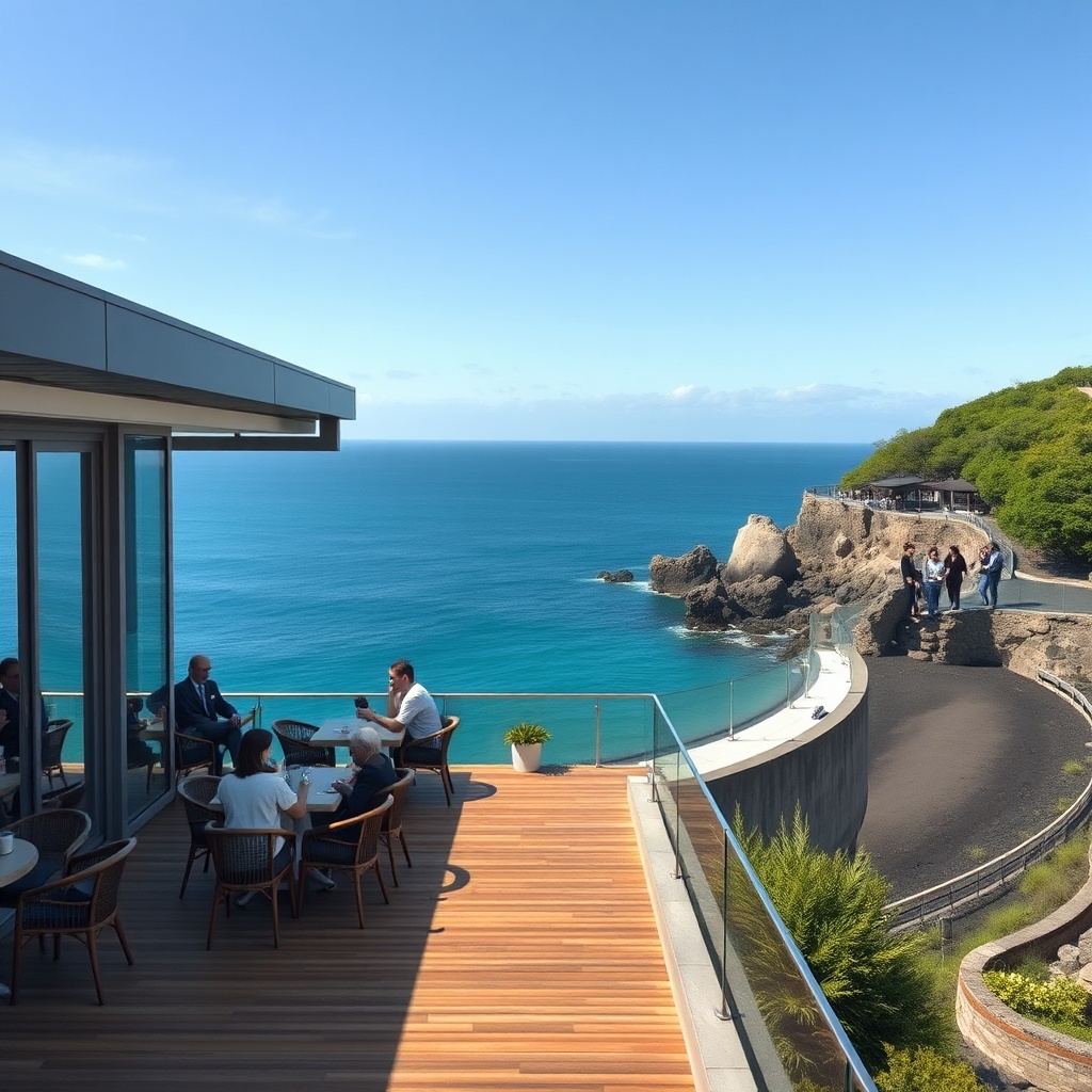 Cafés Panorámicos y Playas Secretas
