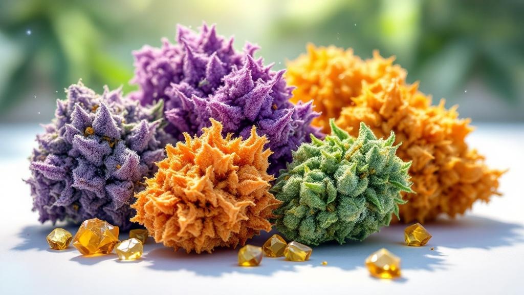 Premium cannabis flower strains variety