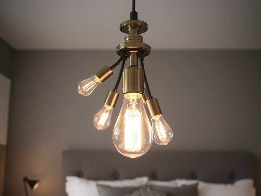 4. Try Industrial-Style Lighting