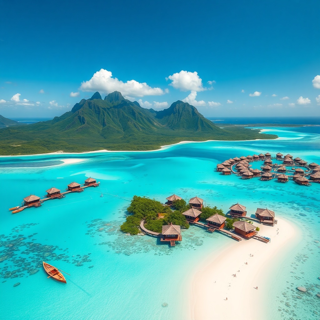 Bora Bora: Paraíso Azul en la Polinesia Francesa