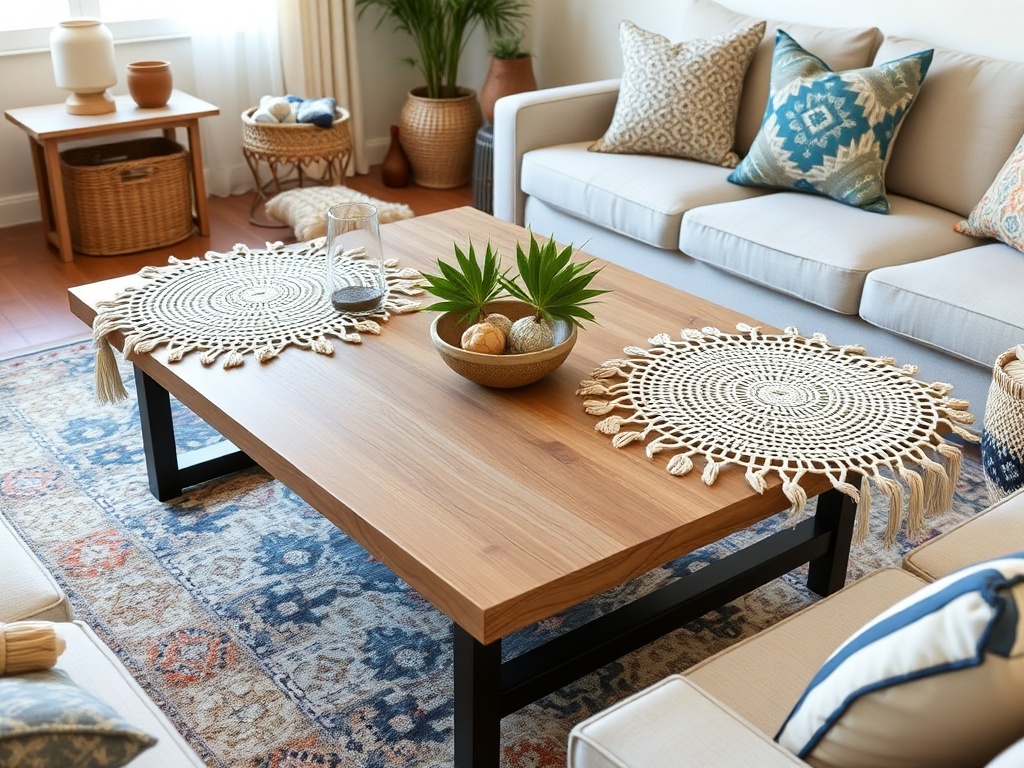 16. Use Macrame Table Mats