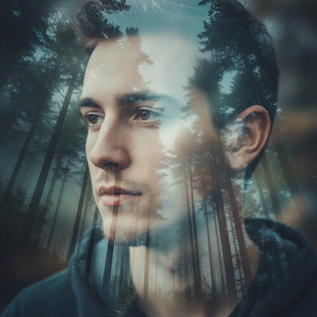 Surreal Double Exposure