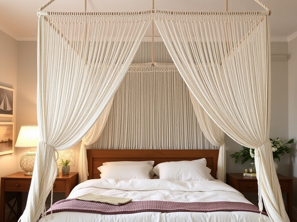 8. Create a Bed Canopy Effect