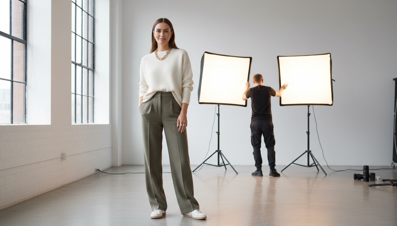 Diferentes ângulos e estilos de fotografia de produto para moda