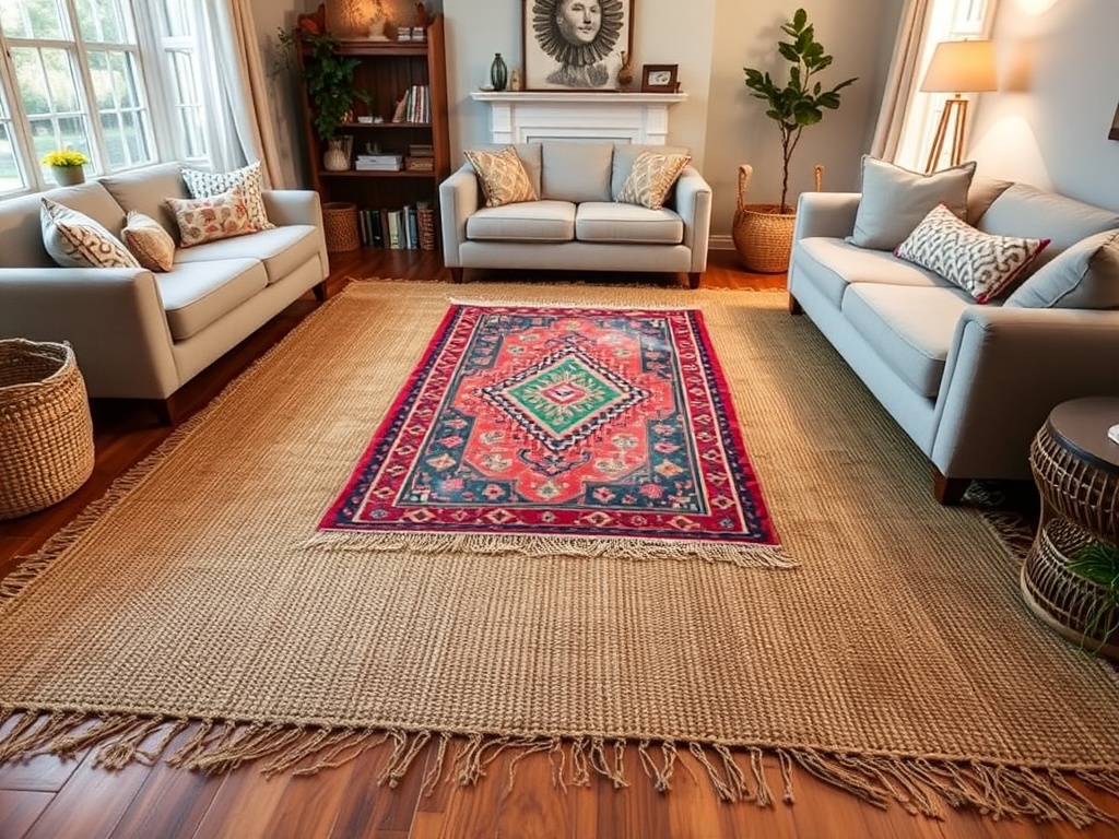 5. Layering Rugs for Extra Warmth