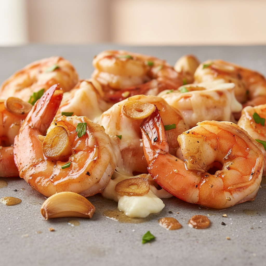 High-Protein Honey Garlic Shrimp High-Protein Honey Garlic Shrimp