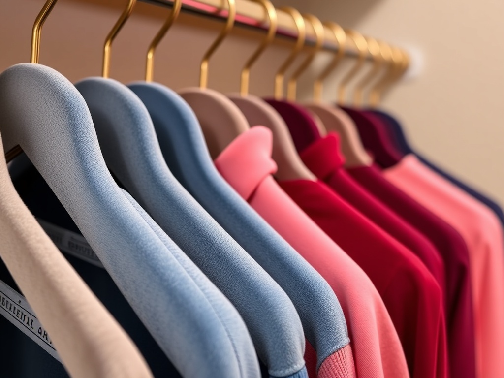 2. Use Velvet Hangers