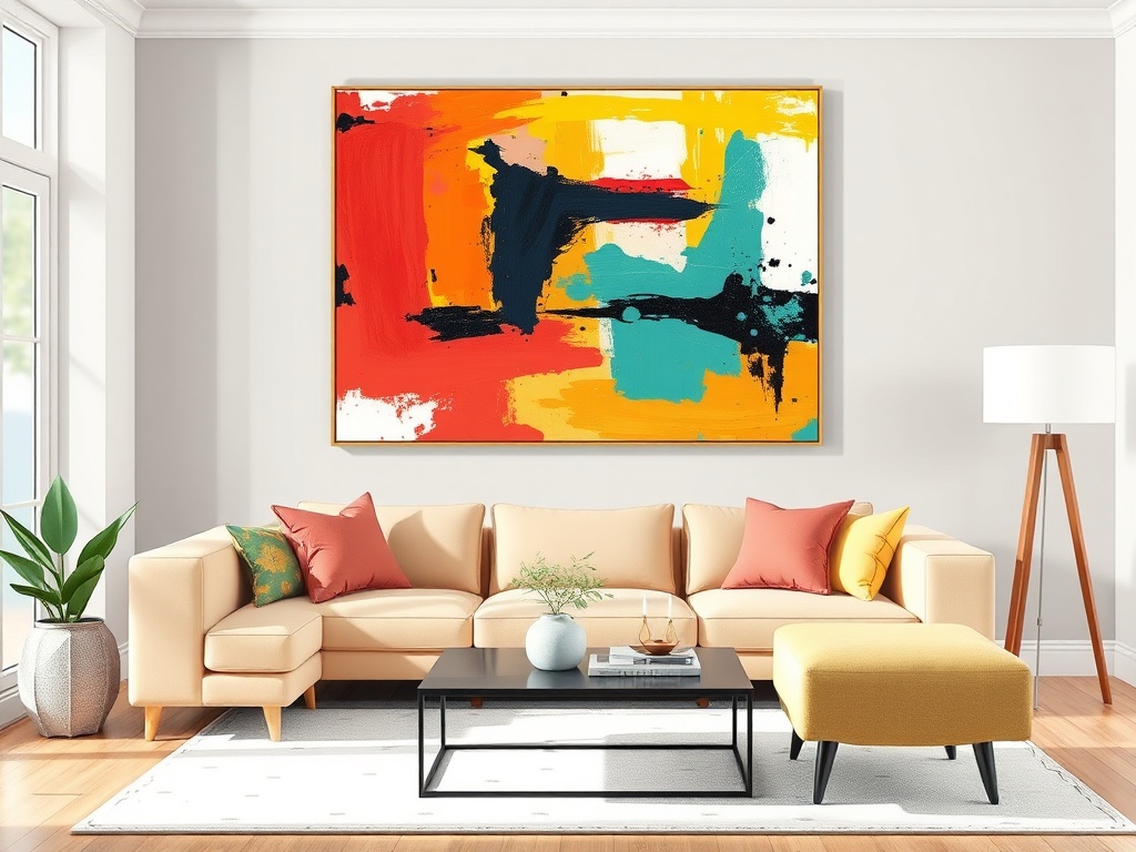 9. Showcase Abstract Art