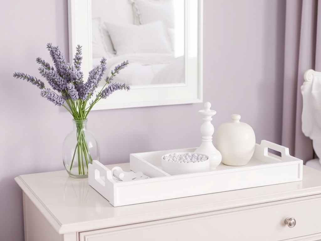 26. Use White Decorative Trays