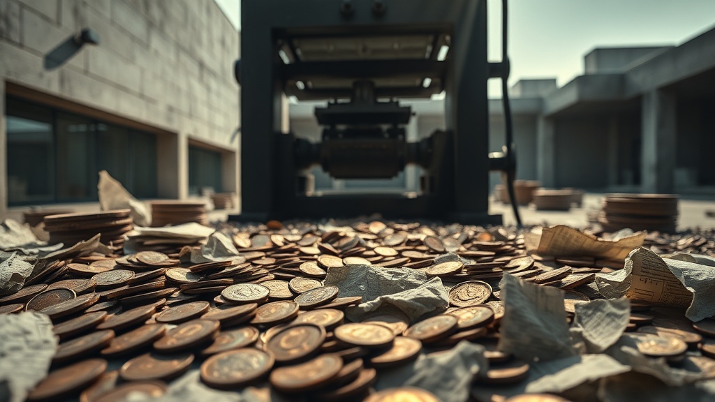 The U.S. Mint in Philadelphia pressed its last circulating penny on Wednesday, after President Trump earlier this year directed the Treasury to stop minting new one-cent coins.