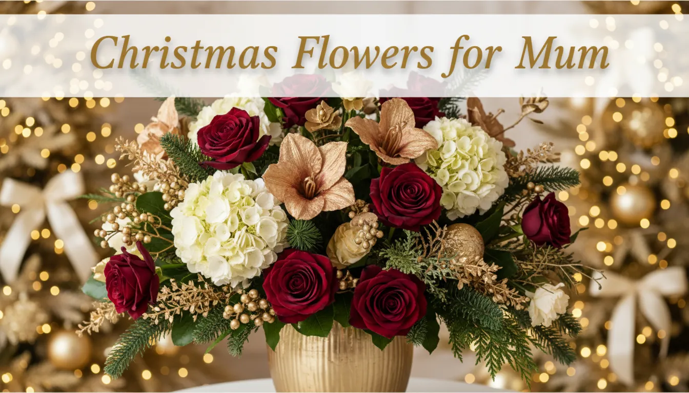 Christmas Flowers for Mum - Show Your Love This Season