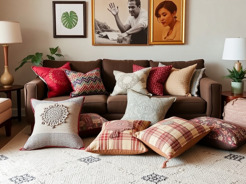 16. Add Decorative Pillows for Comfort